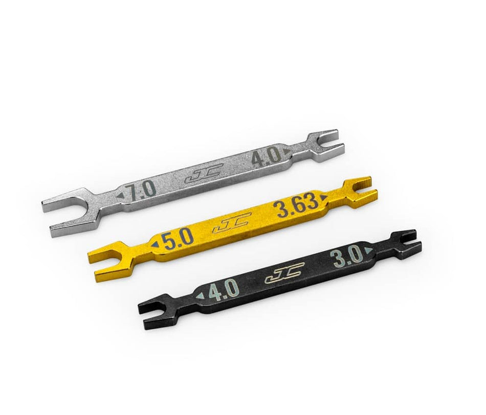 Jconcepts Combo Open Wrench Set 3pcs Fits 1/10th and 1/8th Vehicles 5024 image 0