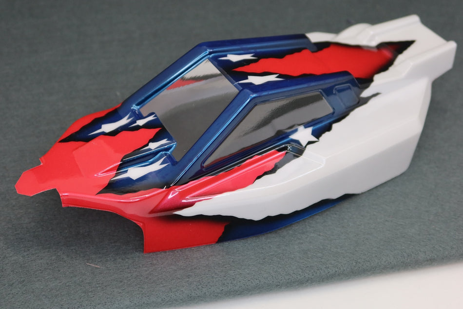 Rons Reserve Custom Airbrush Painted Body Associated B7 B7d B7.1 B7.1d 2wd Buggy