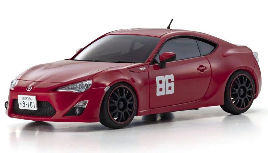 Kyosho Red Toyota 86 MF Ghost Drift Mini-Z Autoscale Body ASC