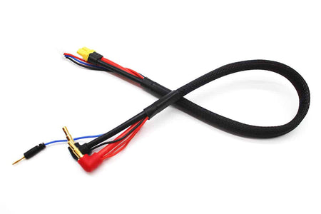 Racers Edge Pro Charge Lead 4/5mm Bullet Female XT60 18in Long RCE1171 1171 image 0