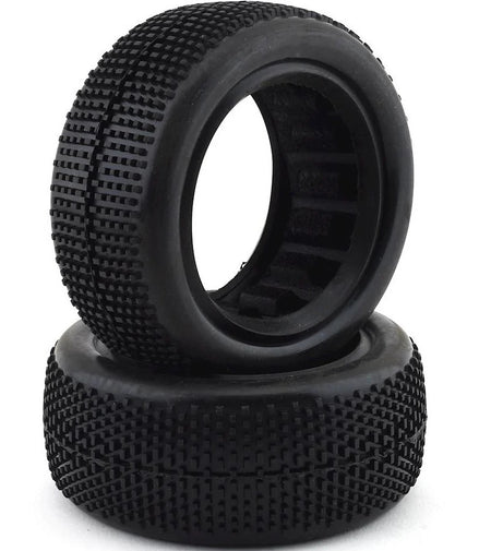 Raw Speed Super Mini Short Course Truck Tires Yellow Soft 100509SB image 0