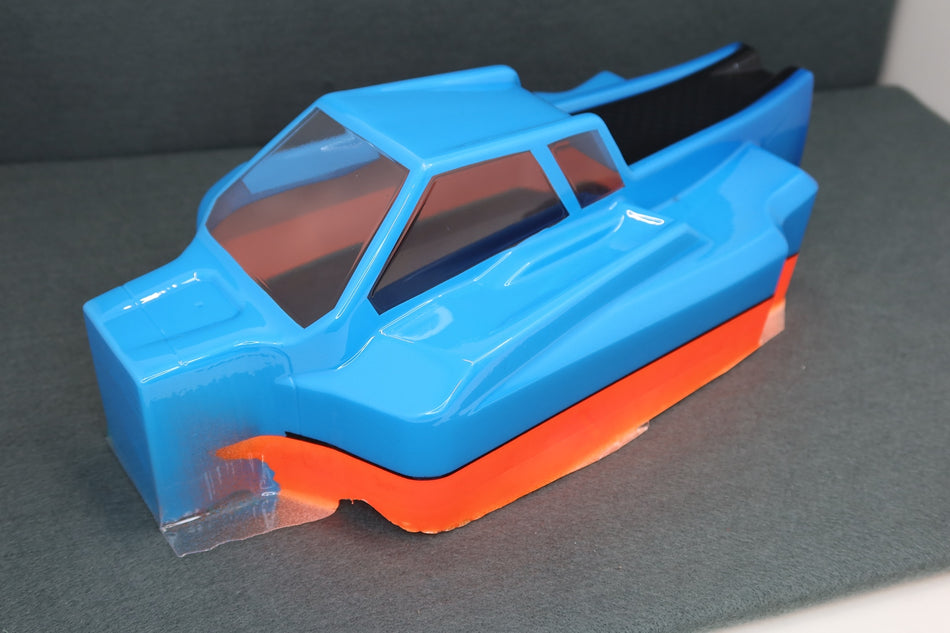 New Custom Airbrush Painted Body Associated RC8B4E RC8B4.1e RC8B4.2e 1/8 Buggy