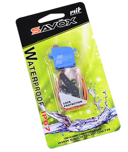 Savox SW-0267MG Micro Waterproof Standard Digital Servo 1/18 Scale image 1