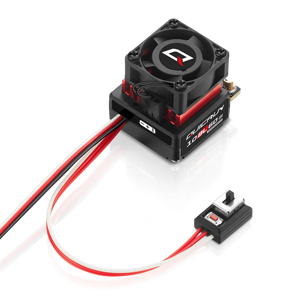 Hobbywing Quicrun 10BL60 Sensored G2 ESC 30108001 HWI30108001 image 0