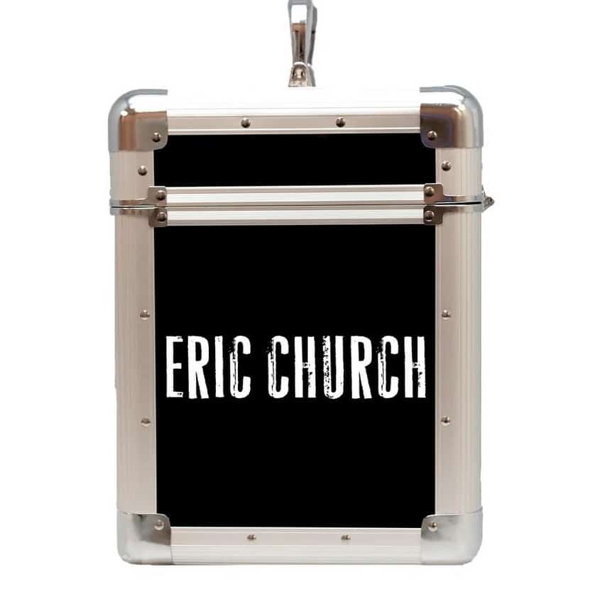 Eric Church 61 Days in Church Hard Road Case (vinyl record storage) image 2