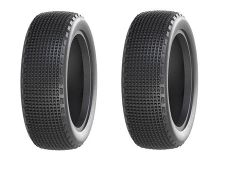 Raw Speed Fast Forward 2wd Front Buggy Carpet Tires Medium Red 100114M image 0