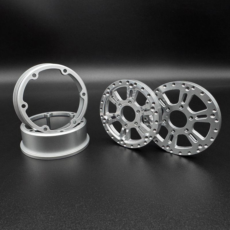 Reefs RC Blades 1.9 Beadlock Wheels w/ Reef Hubs &amp; Rings (2pk) REEFS205 SEHREEFS205 image 1