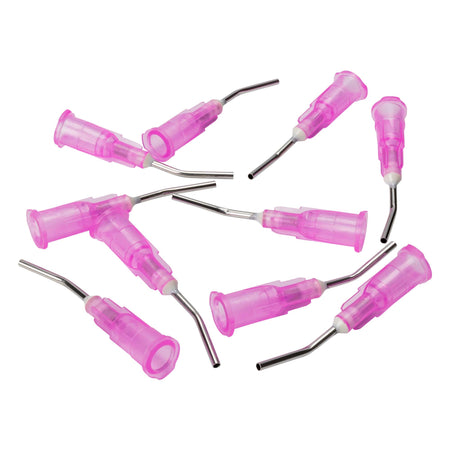 1UP Curved Steel Tire Glue Tips (10) - Thick - Pink - 10204 image 0