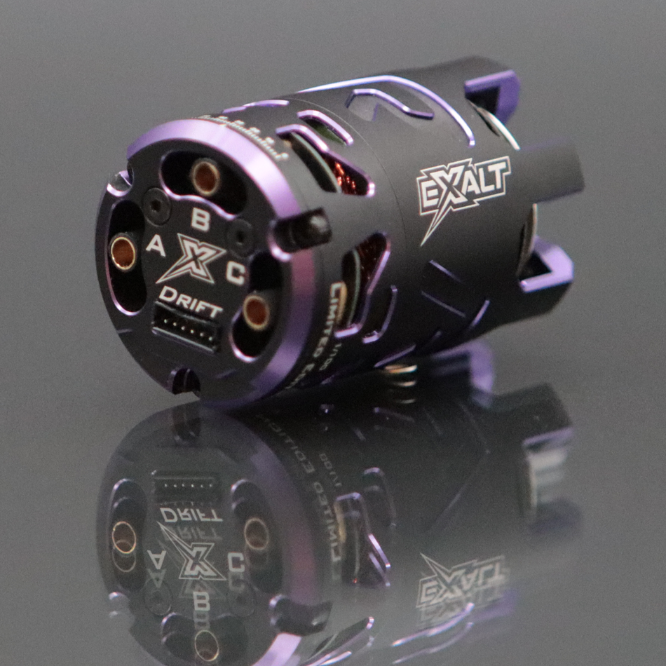 Team Exalt Rotation Drift Brushless Motor 13.5 Turn Purple EXAR0106P