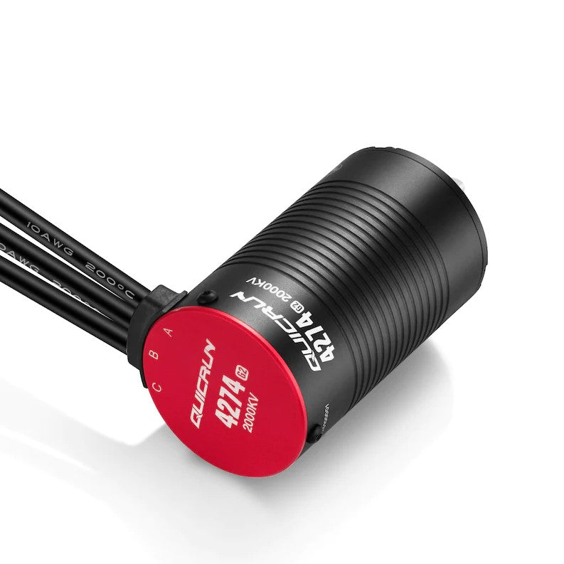 Hobbywing Quicrun 4274SL 2000KV Black G2 Brushless Motor 30404700 image 0