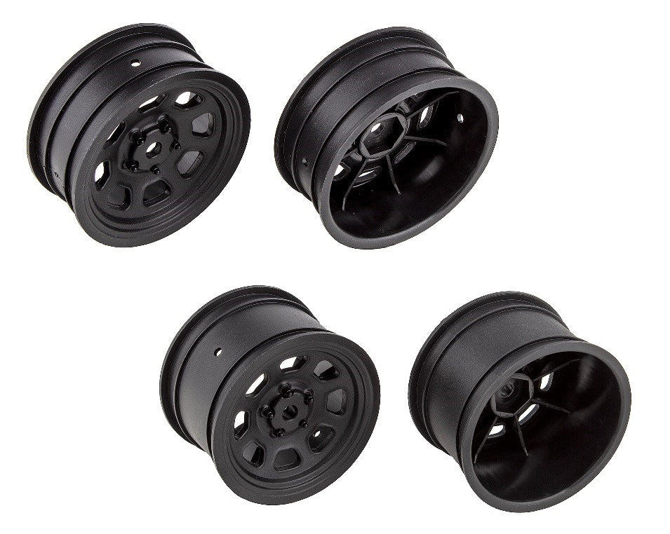 Team Associated SR10 &amp; SR10M  Set of 4 Wheels Front and Rear 71096 &amp; 71097 image 0