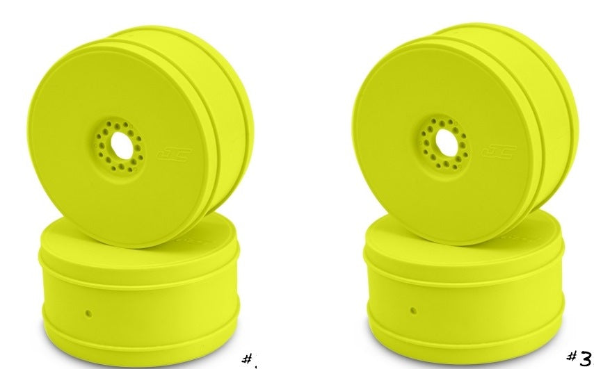 Jconcepts Bullet Mono 1/8 Buggy Wheels Yellow (4pc) JCO3357Y 3357Y image 0