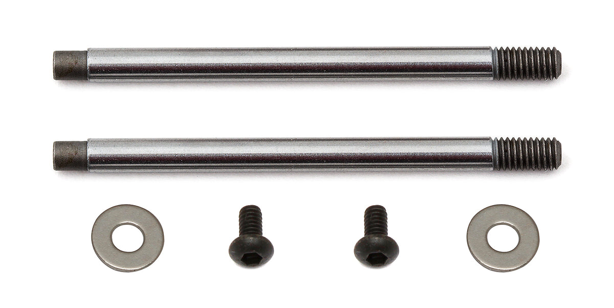 Team Associated 3x23mm V2 Chrome Shock Shaft B6.4 B6.4D B74.1 B72.2 91618 image 0