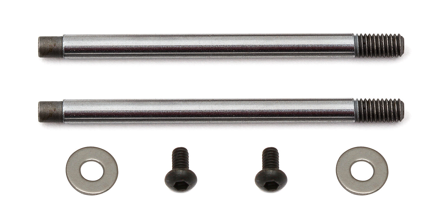 Team Associated 3x23mm V2 Chrome Shock Shaft B6.4 B6.4D B74.1 B72.2 91618 image 0