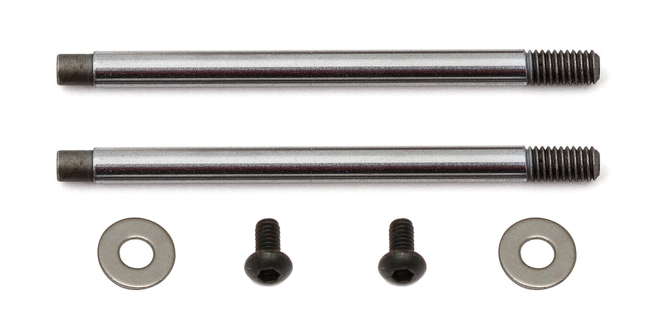 Team Associated 3x23mm V2 Chrome Shock Shaft B6.4 B6.4D B74.1 B72.2 91618 image 0