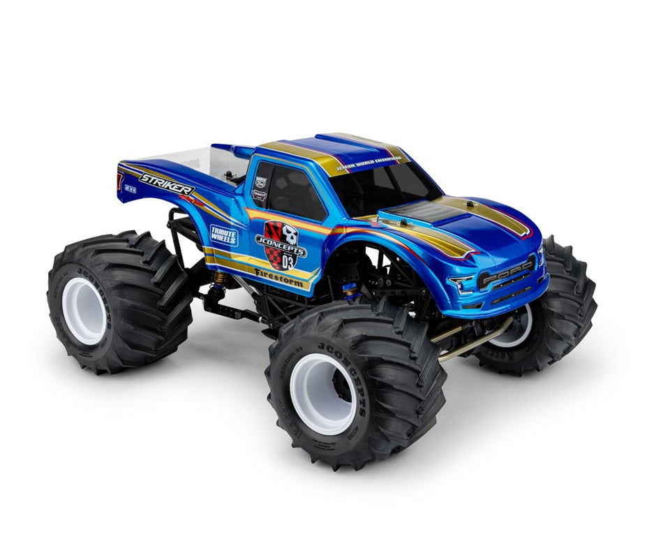 Jconcepts 2020 Ford Raptor Monster Truck Body fits 12.5" to 13.0" Wheelbase 0423 image 0
