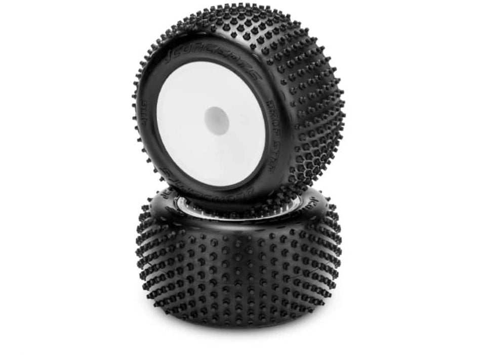 Jconcepts Drop Step Pink Tires Premounted 3354W Wheels Stadium Truck 4116101091 image 0