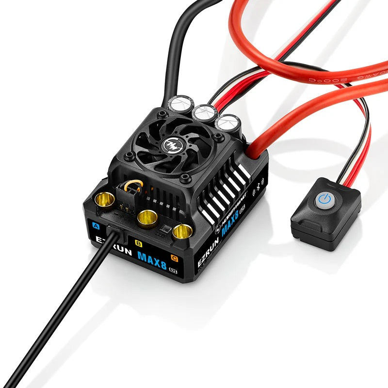Hobbywing Ezrun MAX8 G2s ESC w/Bluetooth 30103205 image 0