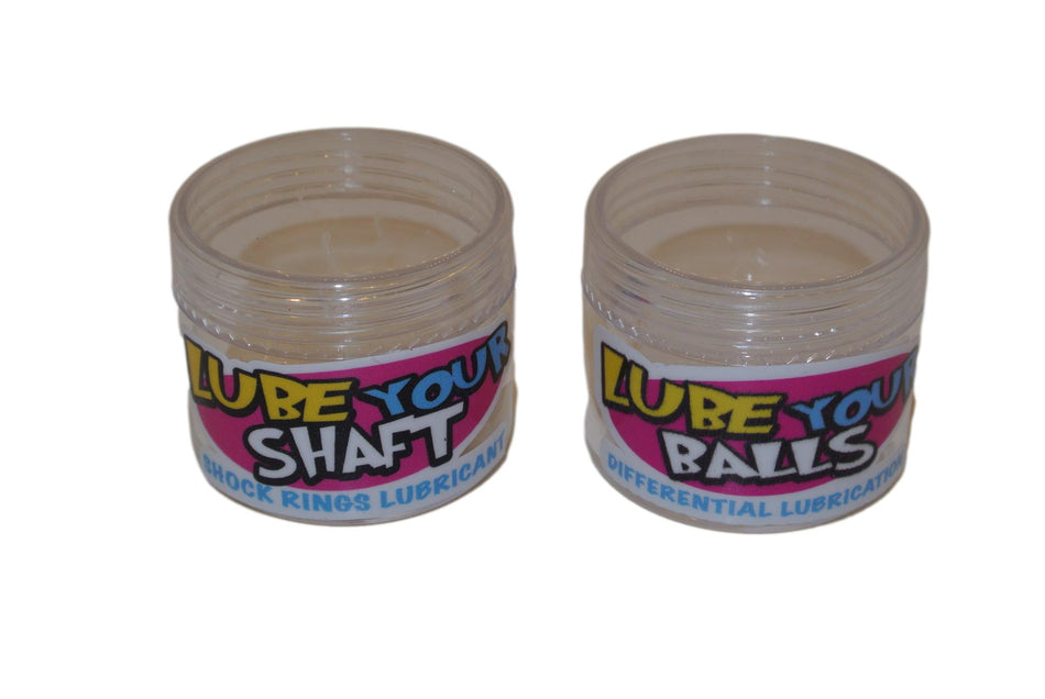 ‘Lube Your Balls’ &amp; ‘Lube Your Shaft’ Diff and Shock Lube Combo from Rotor Ron image 0