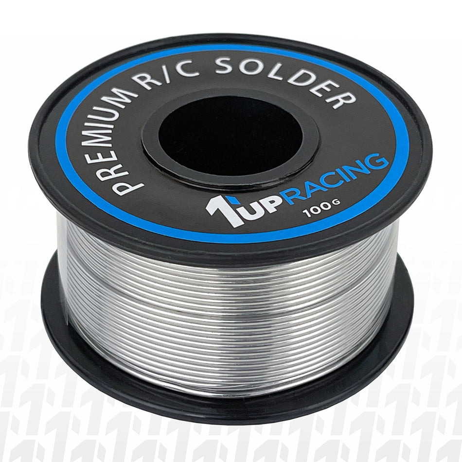 1UP Racing Premium Solder for RC Racing 100g Spool 190205 image 0