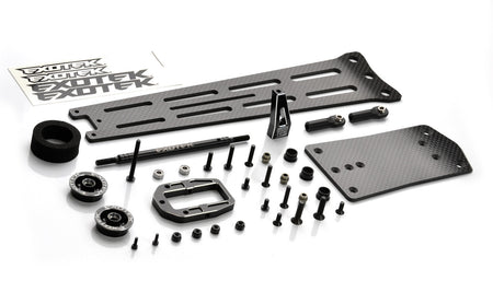 Exotek Pro Single Wheel Carbon Fiber Wheelie Bar set for Drag Slash 2135 image 2