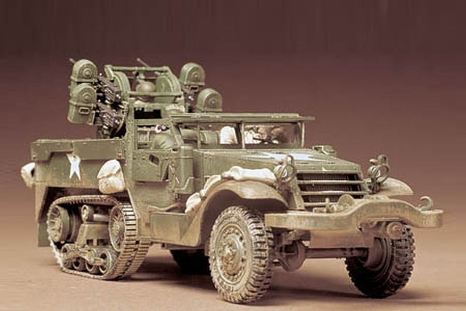 Tamiya 1/35 US Multiple Gun Motor Carriage M16 Half Track Plastic Model Ki 35081