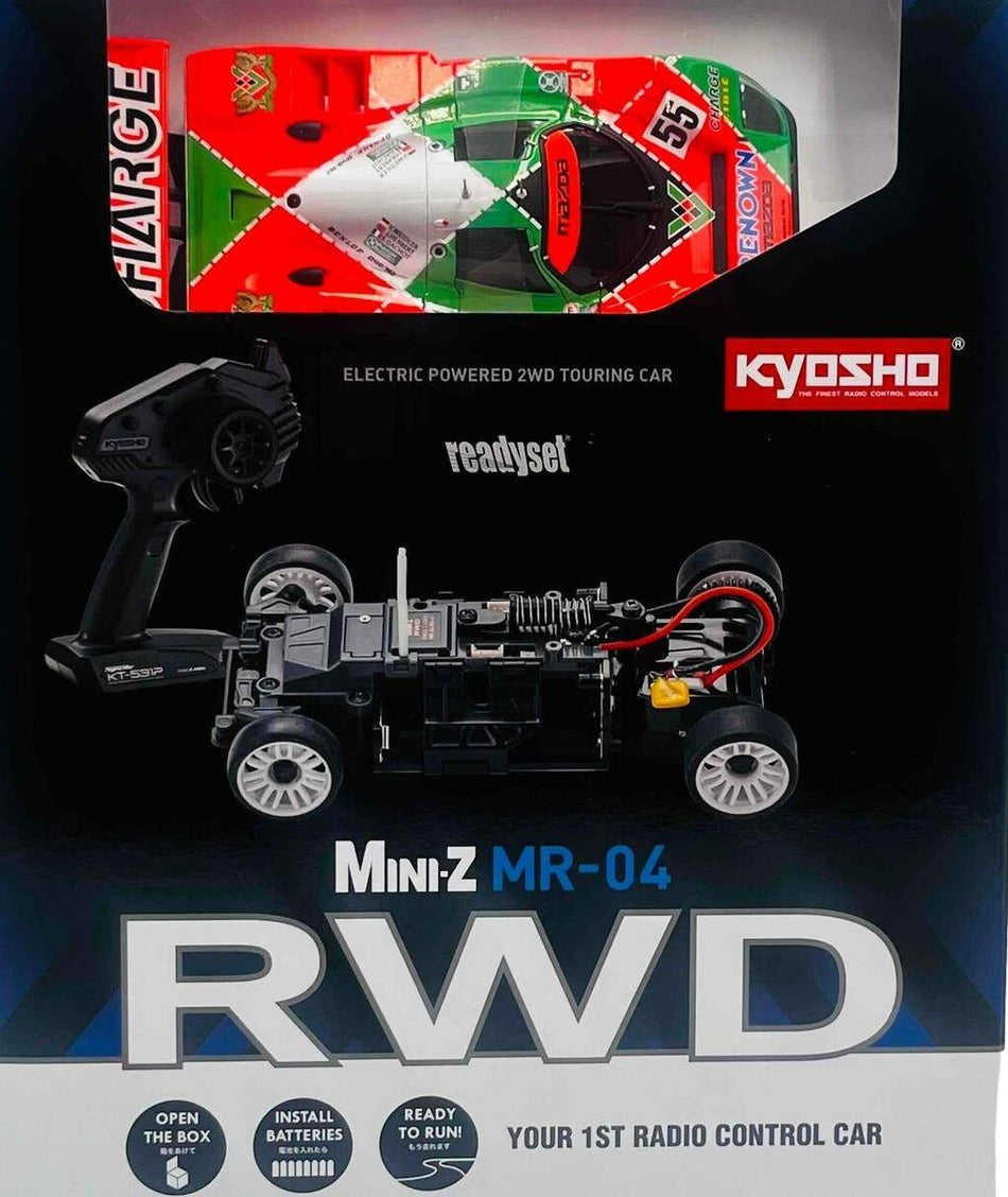 Kyosho Mini-Z MR-04 readyset Mazda 787B No. 55 Le Mans 1991 Winner 32361RE image 0