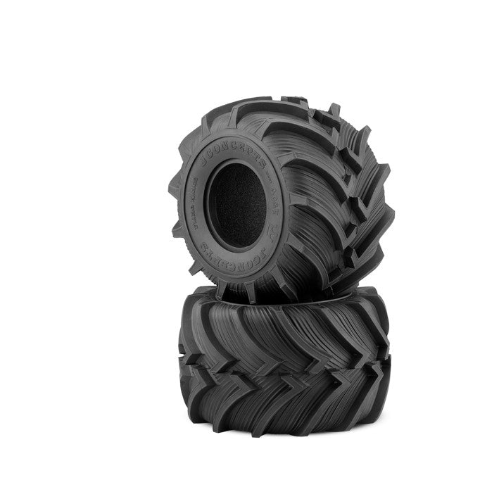 Jconcepts Fling Kings 2.6" Blue Compound Tires fits #3377 Tribute Wheel 406401 image 0