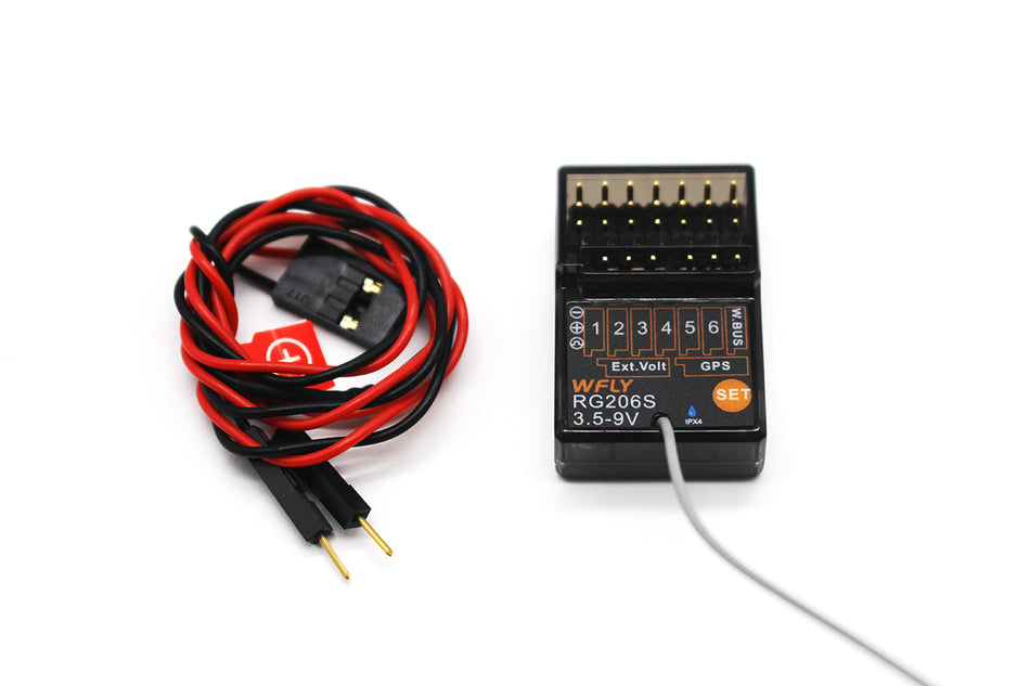 WFLY RG206S 6-Channel 2.4GHz Receiver WFLRG206S image 0