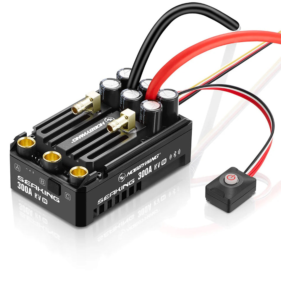 Hobbywing Seaking 300A HV V4 ESC (5-14S) 30301202  HWI30301202 image 0