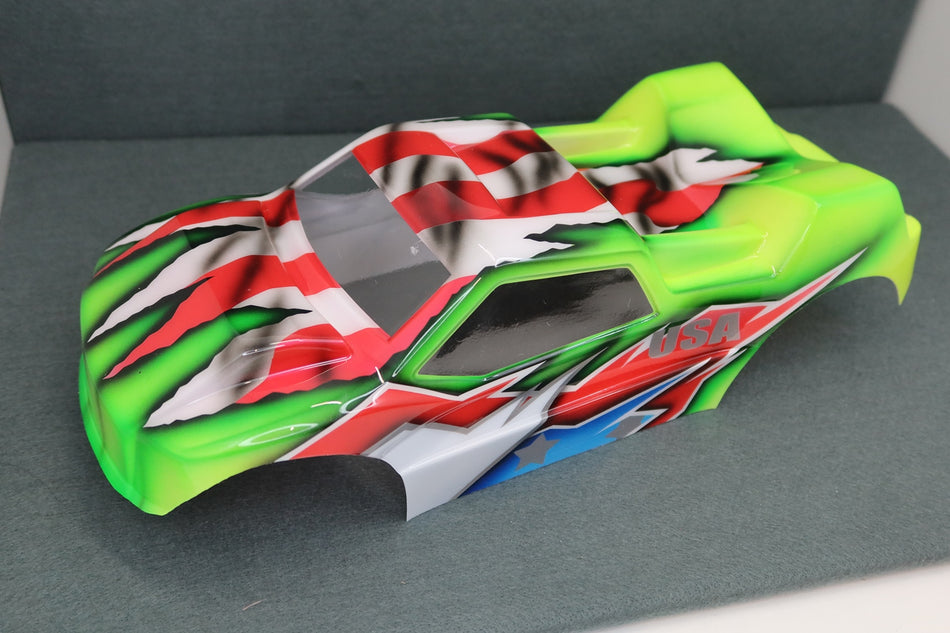 Ron's Reserve Custom Airbrush Painted Body Associated T7 T6.4 or TLR 22X-T Truck