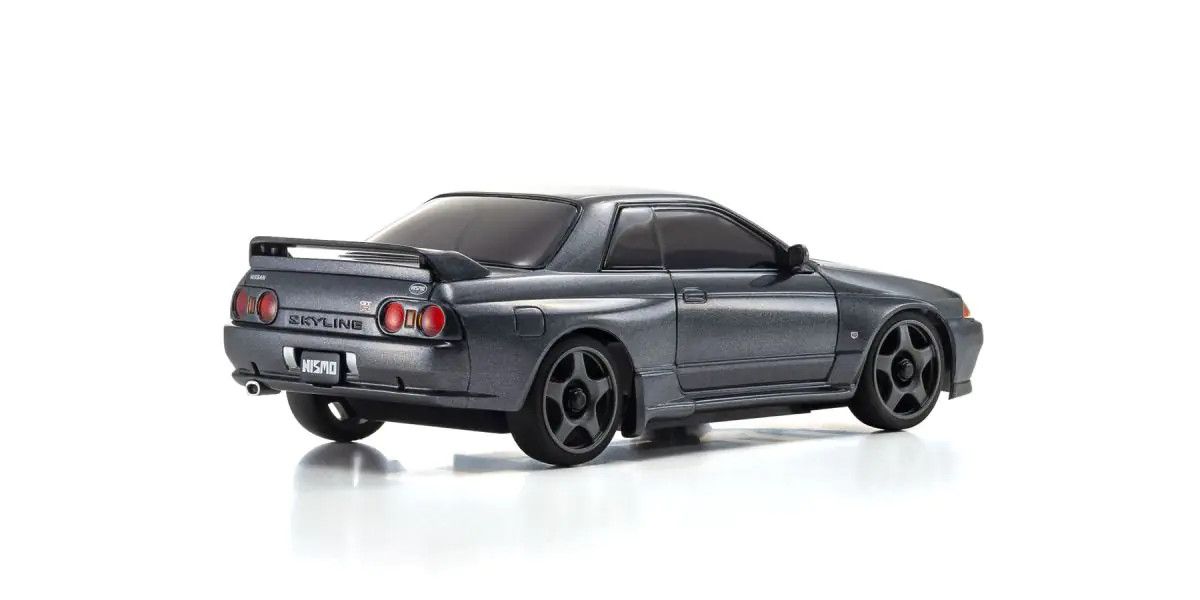 Kyosho Nissan Skyline GT-R Nismo Gun Metallic R32 Mini-Z Autoscale Body MZP469GM image 1