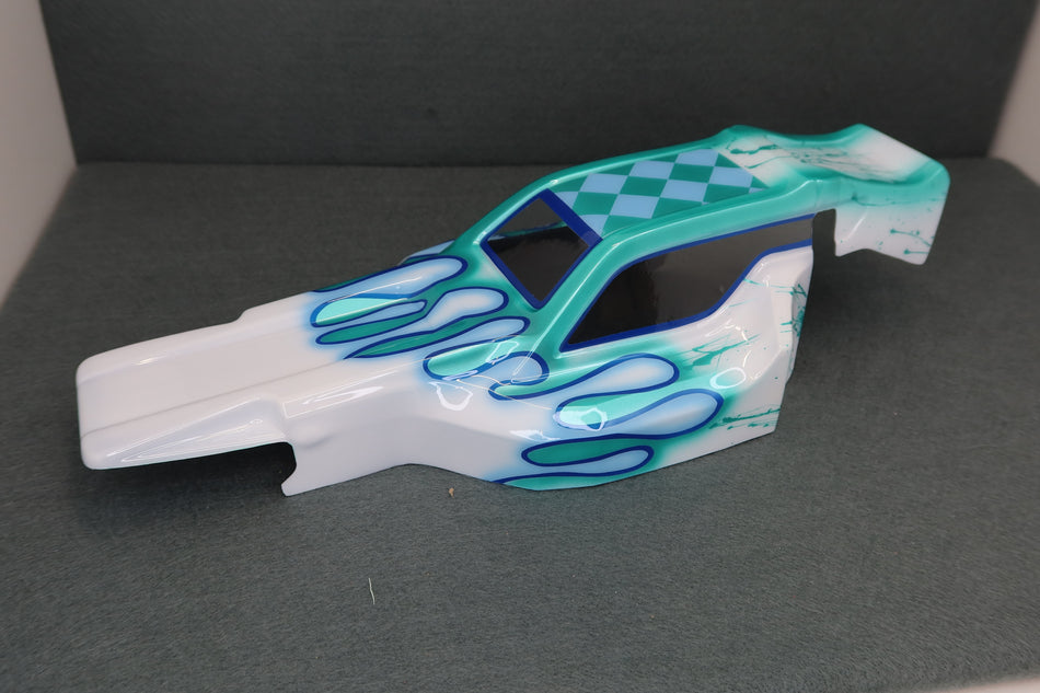 Ron's Reserve Series Custom Airbrush Painted Body for Team Associated RC10 Buggy