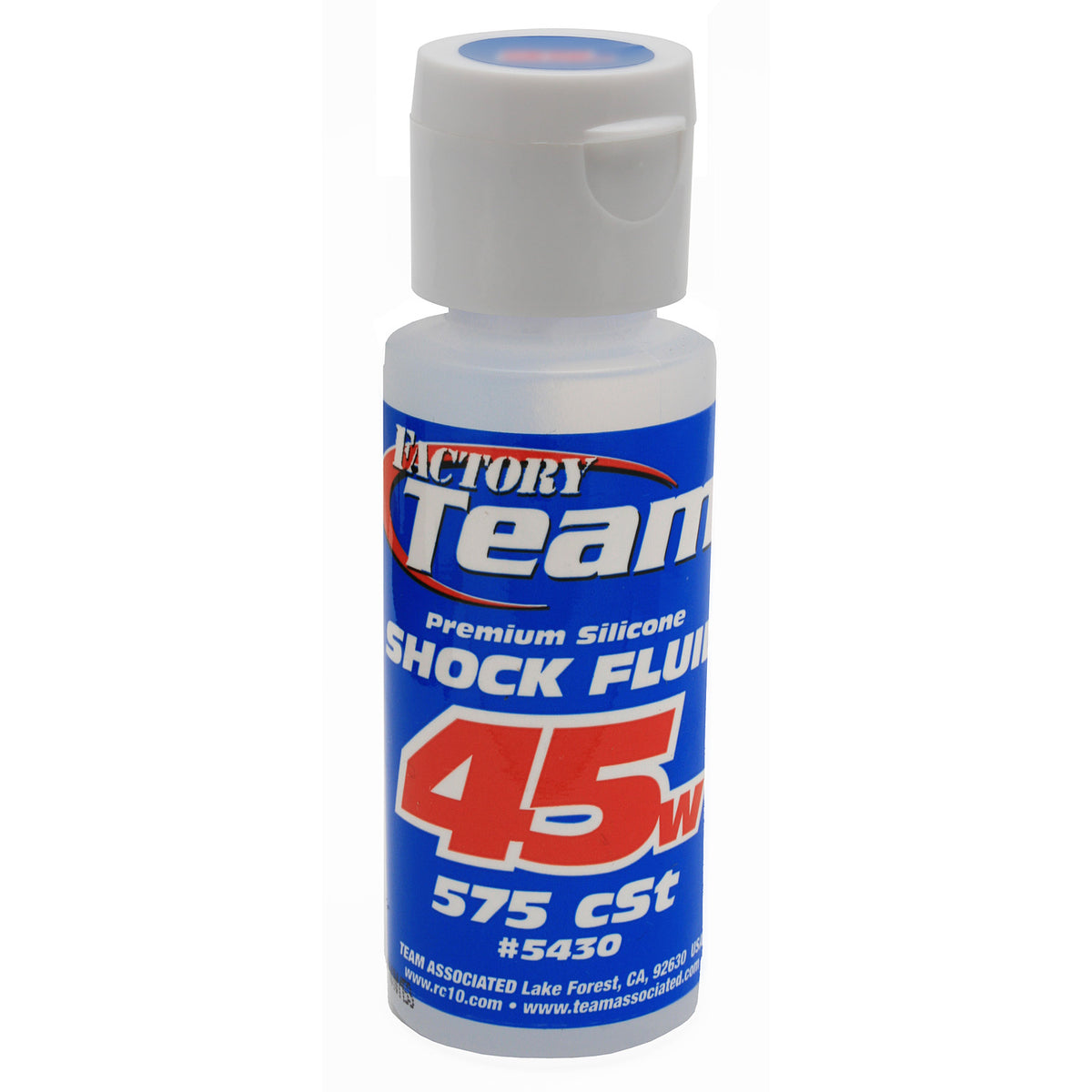 Team Associated Factory Team 45wt (575 cst) Silicone Shock Oil 2oz ASC5430 5430 image 0
