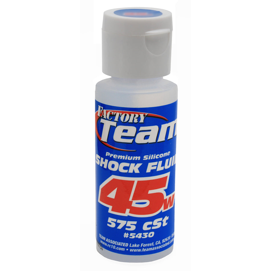 Team Associated Factory Team 45wt (575 cst) Silicone Shock Oil 2oz ASC5430 5430 image 0