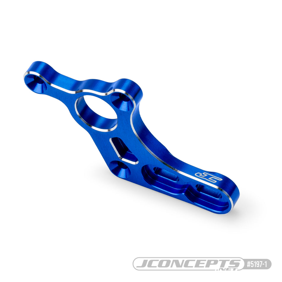 Jconcepts Aluminum Motor Mount Blue for Team Associated B7 B7D 51971 image 0
