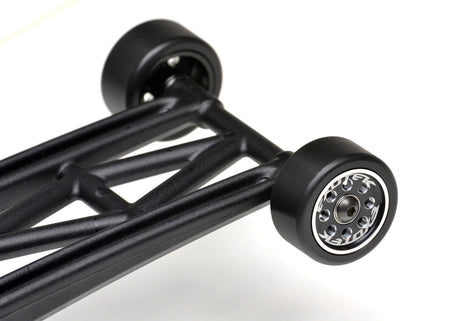 Exotek Losi TLR 22s Drag Wheelie Bar Wheels CNC Alloy/Delrin EXO2027 2027 image 1