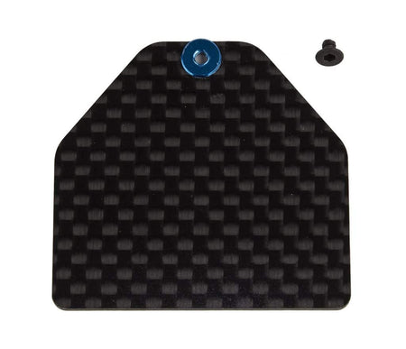 Team Associated B7 &amp; B7d Carbon Fiber Servo Weight Plate 4g 92446 image 0