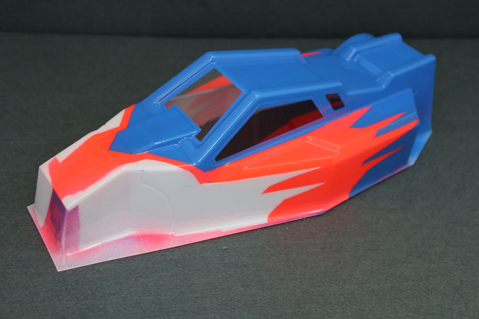 New Custom Airbrush Painted Body for Losi TLR 22X AC or DC 2wd Buggy