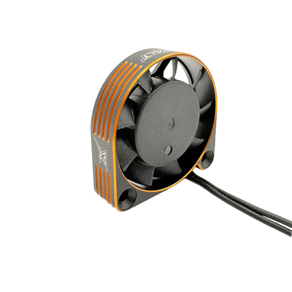 Exalt 30x30x10mm Aluminum High Speed Fan (Black/Gold) EXA9200 image 0