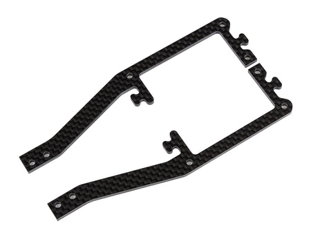 Team Associated SR10M Side Braces Carbon Fiber 71039 image 0