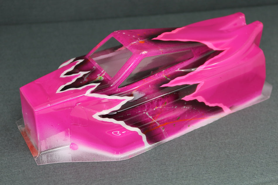 New Custom Painted Body for Losi TLR 22X-4 &amp; 22x-4 Elite Buggy image 0