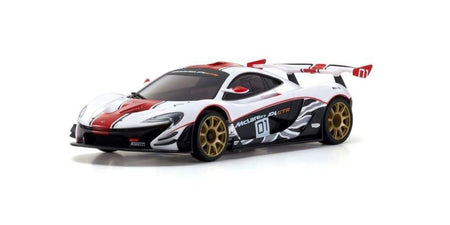 Kyosho Mini-Z ASC MR-03W-MM McLaren P1 GTR White / Red Body MZP253WR image 0