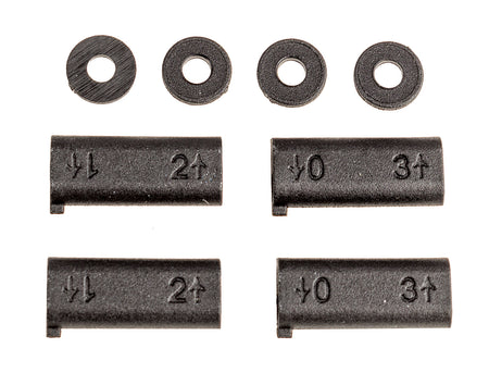 Team Associated Rear Hub Insert Set B74.2 B6.3 B6.3D B6.4 B6.4D ASC92179 92179 image 0