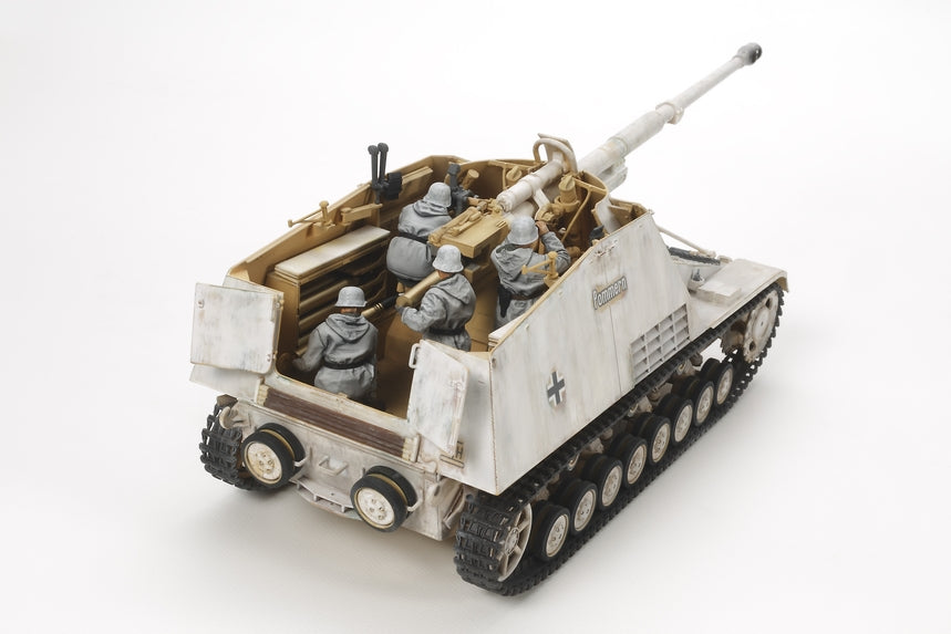 Tamiya 1/35 Nashorn Heavy Tank Destroyer Plastic Model Kit 35335 image 0
