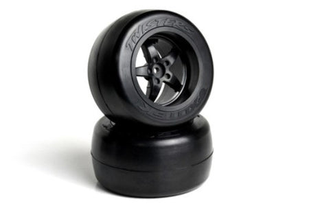 Exotek Twister Pro Drag Belted Tire and Wheel Set with Firm Foam Inserts 2155 image 0