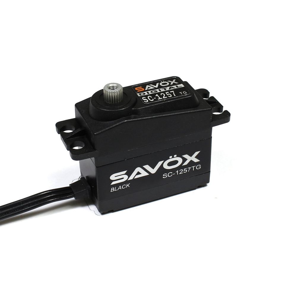 Savox SC-1257TG Black Edition High Speed Digital Servo SAVSC1257TG-BE image 0