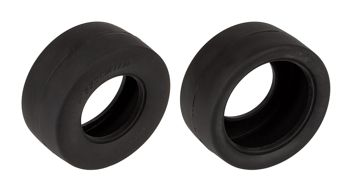 Team Associated Belted Drag Slick Tires 2.2"/3.0" Soft Compound 72109 image 0