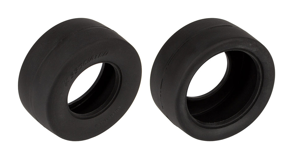Team Associated Belted Drag Slick Tires 2.2"/3.0" Soft Compound 72109 image 0