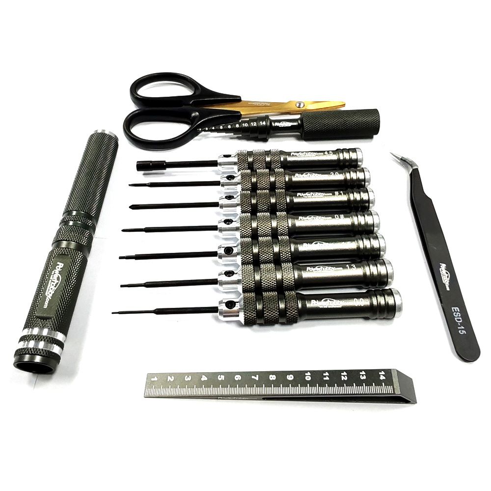 Power Hobby Pro Series Complete Tool Kit for Kyosho Mini-Z w/Carry Bag 6028 image 1